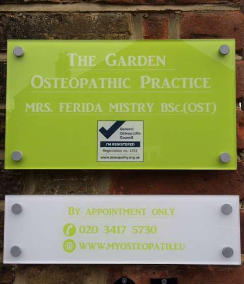 The Garden Osteopathic practice (Ferida Mistry BSc.) photo